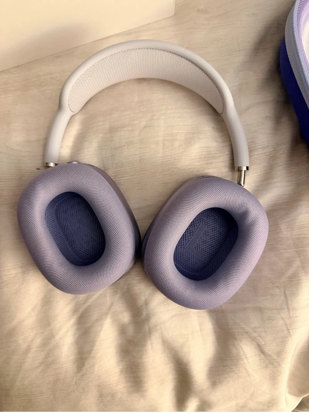 Apple Over-Ear Headphones in Lavender and White